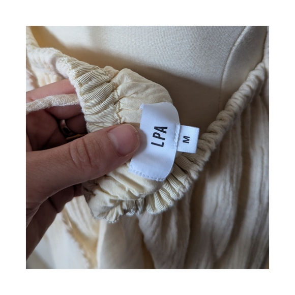 LPA Adalia Dress in Cream - Picture 10 of 13